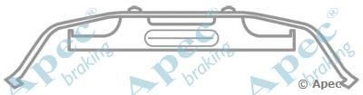 APEC BRAKING kit1025 -  Комплектующие, тормозные колодки